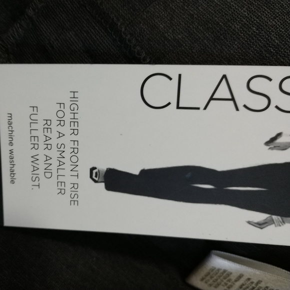 New Rafaella Classic Slim Leg Comfort Waist Knit Charcoal Heather Pants Size 4 - Picture 8 of 10